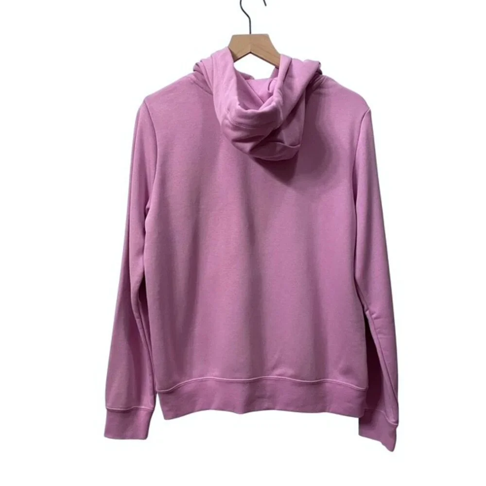 NWT Nike Sportswear Club Fleece Logo Pullover Hoodie Women's Medium Purple Pink - Picture 4 of 15